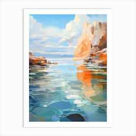 Abstract Seascape Art Print