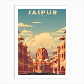 Jaipur India Travel Art Print