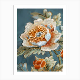 Chinese Embroidery 43 Art Print