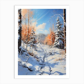 Adirondack Winter 1 Art Print