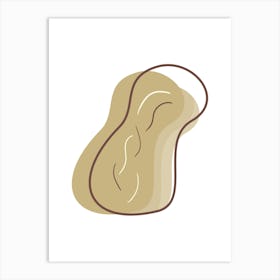 Peanut Icon Wall prints Art Print