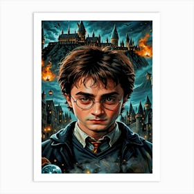 Harry Potter And The Goblet Of Fire Art Print