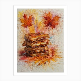 Stack Of Pancakes Art Print