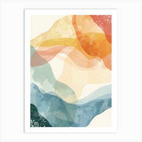 A Beautiful Illustration of Boho style 4 Art Print