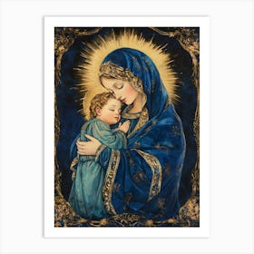 Maria x Jesus Art Print