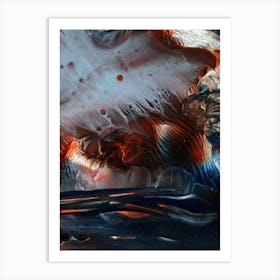 Fireworks Over The Sea Art Print