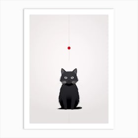 Cat i Art Print