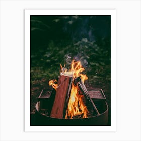 Campfire Art Print