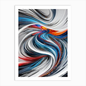 Abstract - Abstract Stock Videos & Royalty-Free Footage 1 Art Print