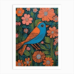 Bird In The Garden 4 Art Print