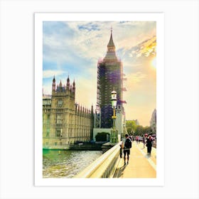 Big Ben In London 1 Art Print