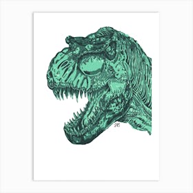 T-Rex Art Print