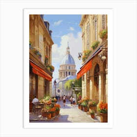 Paris Street 3 Art Print