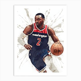 John Wall Washington Wizards Art Print