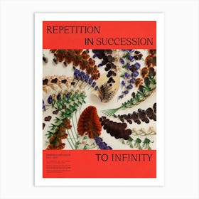 Repetition In Succession To Infinity Art Print