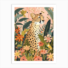 Cheetah In The Jungle 5 Art Print