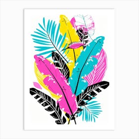 Tropical Leaves 171 Art Print