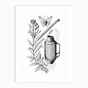 Smoker Beekeeper S Tool 1  William Morris Style Art Print