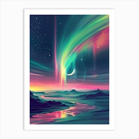 Aurora Borealis 2 Art Print