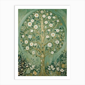 Flowering Tree Art Print