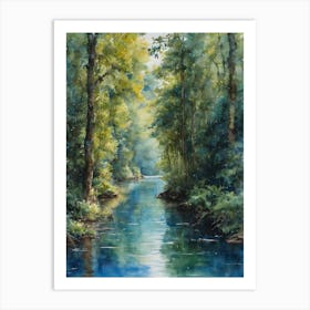 The Amazon River Art Print