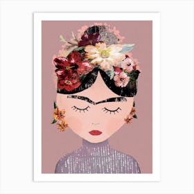 Frida Pastel Art Print
