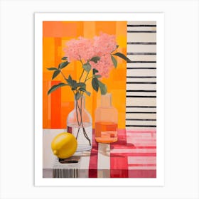 Flower Still Life Painting 7 Art Print