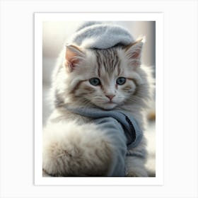 Cute Kitten 1 Art Print