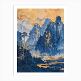 Chinese Mountains 65 Art Print