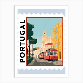 Portugal 2 Travel Stamp Poster Art Print