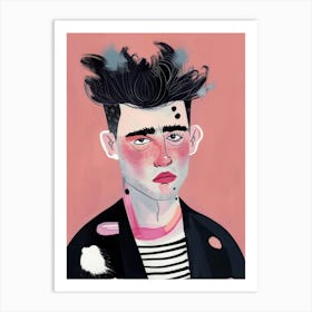 Portrait Of A Young Man 21 Art Print