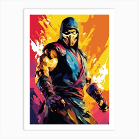 Mortal Kombat 4 Art Print
