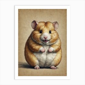Hamster 4 Art Print