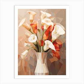 Sweet Pea, Flower Still Life Painting 2 Dreamy Art Print