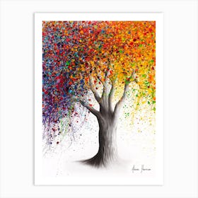 Superb Season Tree Art Print