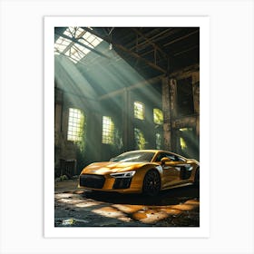 Audi R8 Art Print