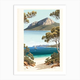 Tasmanian Coast Art Print