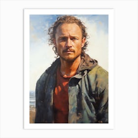 Heath Ledger (2) Art Print