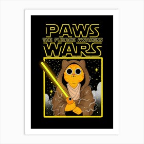 Paws Wars The Furce Awakens Poster