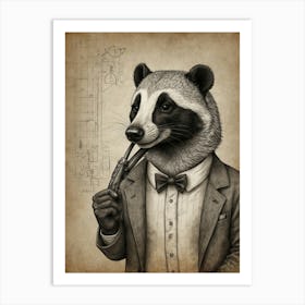 Raccoon 3 Art Print