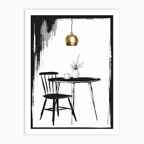 Dining Room Art Print