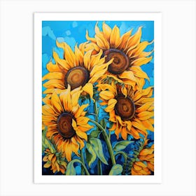 Sunflowers 45 Art Print