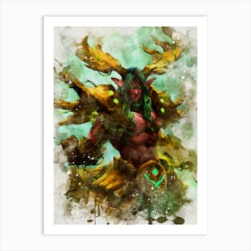 Cenarius World Of Warcraft Art Print