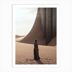 Dune Fan Art Cinematic Wall Art Print