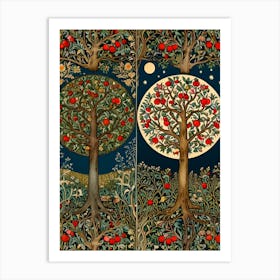 William Morris Apple Tree Art Print