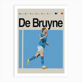 Kevin De Bruyne Art Print