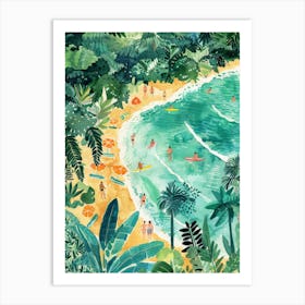 Hawaiian Beach 2 Art Print