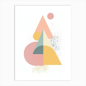 Abstract Geometric Painting 12 Art Print