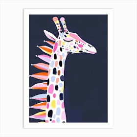 Giraffe Canvas Print 10 Art Print