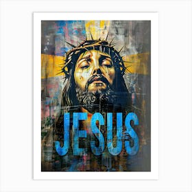 The Holy Crown | Jesus Poster Art Print